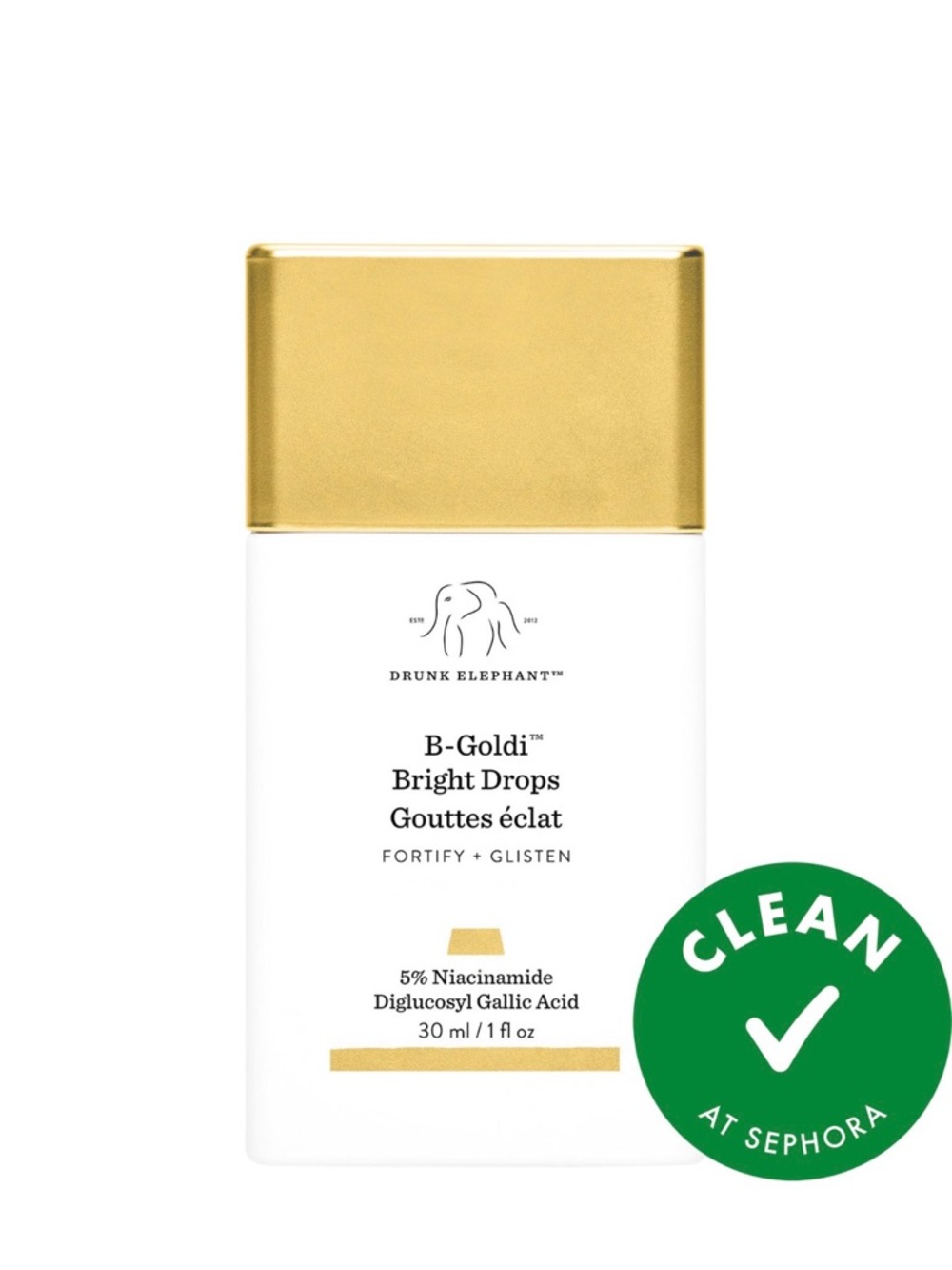 Drunk Elephant B-Goldi Bright Drops — NIB - 1oz (30ml)